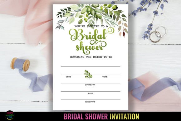 Download Bridal Shower Party Invitations Template - Premium Resources