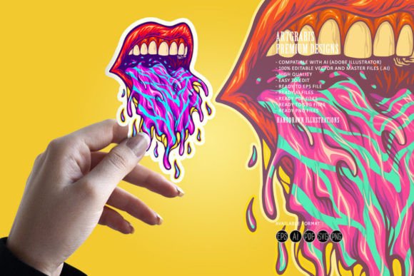 Download Psychedelic Magic Trippy Lips - Trippy Collection