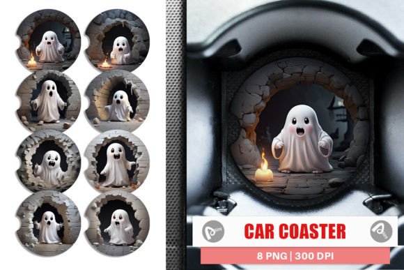 Download Car Coaster 3D Ghost from Crack Hole - Crack Collection