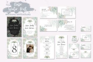 Download Classic Winter Wedding Invitations - Premium Resources