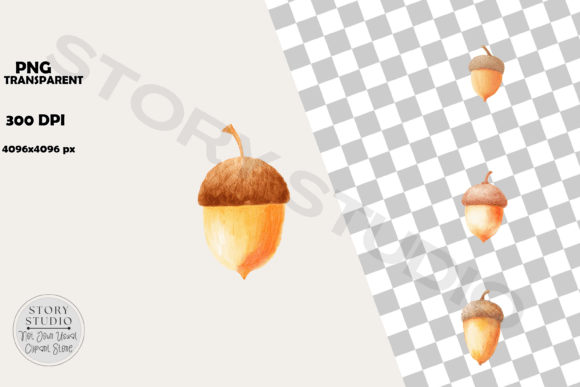 Download Cute Acorn Clipart for Autumn Crafts - Autumn crafts Collection